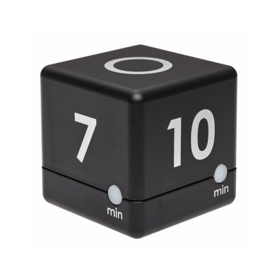 TFA 38.2040.01 CUBE-TIMER minutnik elektroniczny 3-5-7-10 min do nauki zabawy gry - ZE ZWROTU