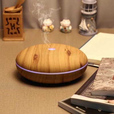 Airbi MAGIC dyfuzor zapachów aromatyzer i nawilżacz powietrza ultradźwiękowy 2 w 1 jasne drewno - OUTLET