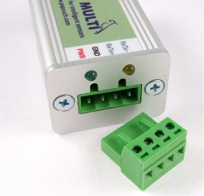 Papouch TME termohigrometr internetowy Multi RS485 do Modbus TCP, Ethernet, LAN, IP