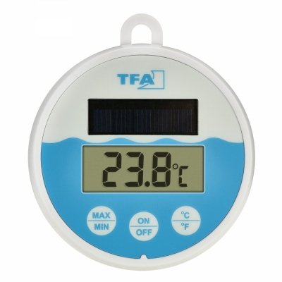 TFA 30.1068 - termometr basenowy z panelem solarnym