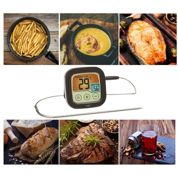 TFA 14.1509 BBQ termometr kuchenny  elektroniczny z sondą szpilkową do piekarnika na grilla
