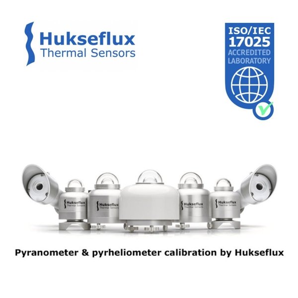 Certyfikat kalibracji pyranometru pyrheliometru laboratorium akredytowane ISO / IEC 17025