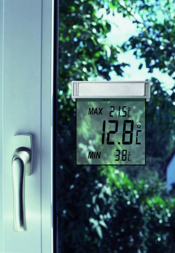 TFA 30.1025 VISION termometr okienny nowoczesny elektroniczny