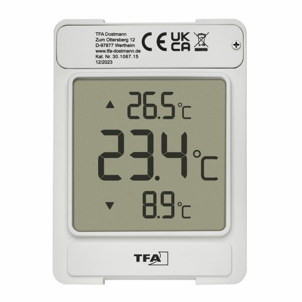 TFA 30.1067.15 WINDOO termometr okienny nowoczesny elektroniczny