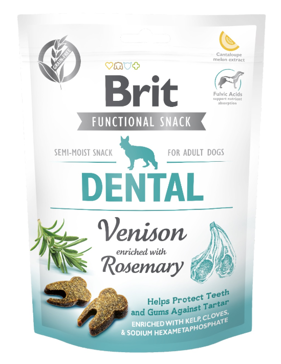 Brit Care Snack Dental 150g Dziczyzna