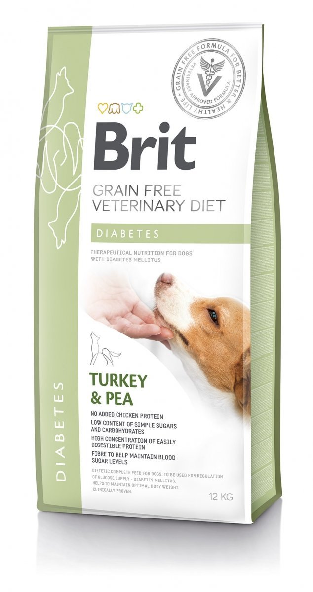 Brit Veterinary Diet Dog Grain-free Diabetes 12kg