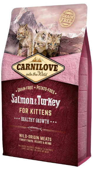 Carnilove Kitten Cat Salmon Turkey 6kg