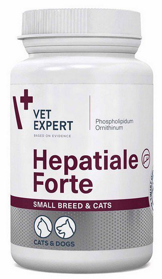 VetExpert Hepatiale Forte małe psy i kot 40 kapsułek