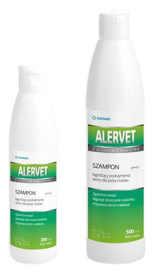 Eurowet Alervet - szampon łagodzący podrażnienia 200ml