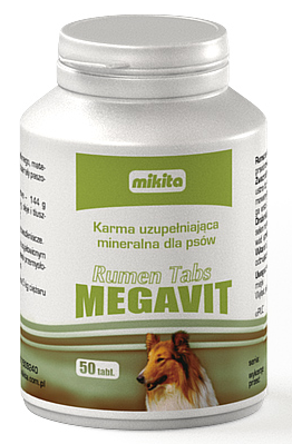 Mikita Megavit Rumen Tabs  50 tabletek