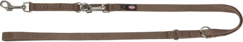 TRIXIE Smycz Premium L-XL 3w1 2m/25mm orzech TX-200626