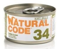 Natural Code Cat 34 Tuńczyk i kiwi 85g