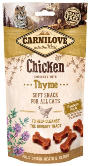 Carnilove Cat Soft Snack Chicken Thyme 50g