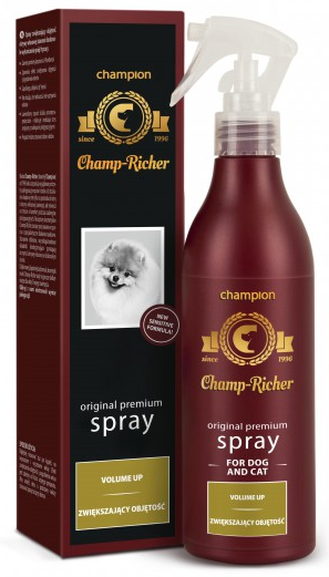 Champ-Richer Champion Spray zwiększający objętość dla psa i kota 250ml