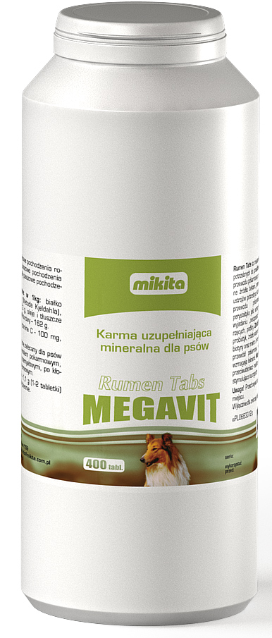 Mikita Megavit Rumen Tabs  400 tabletek