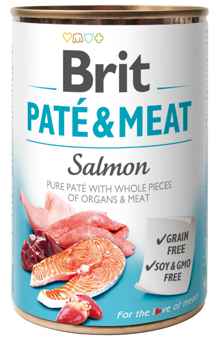 Brit Pate  Meat Salmon 800g - Łosoś