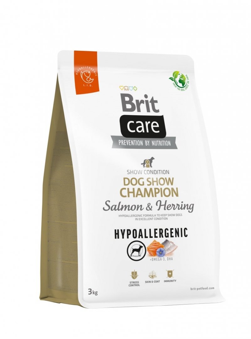  Brit Care Hypoallergenic Champion Salmon and Herring 3kg
