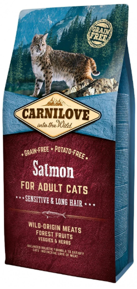 Carnilove Adult Cat Salmon Sensitive Long Hair 2kg