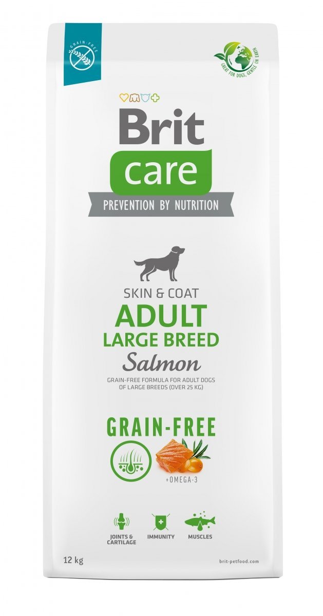 Brit Care Grain-free Adult Large Breed Salmon 12kg