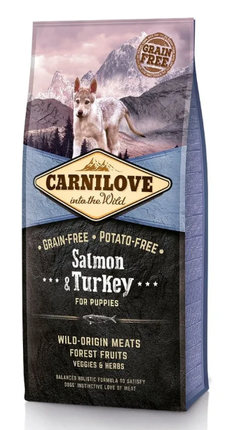 Carnilove Salmon Turkey Puppy 12kg