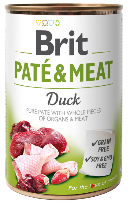 Brit Pate  Meat Duck 400g - Kaczka