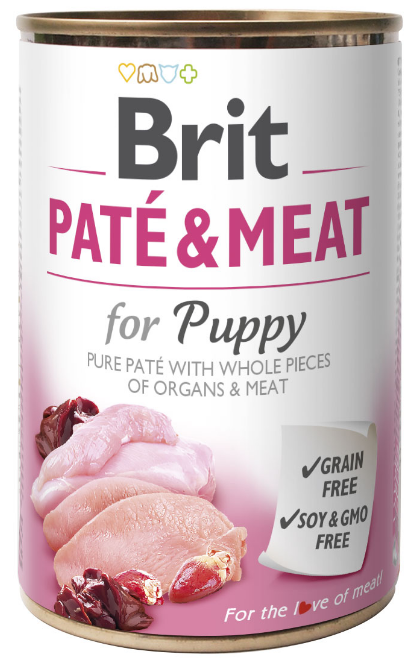Brit Pate  Meat Puppy 400g - Szczenięta