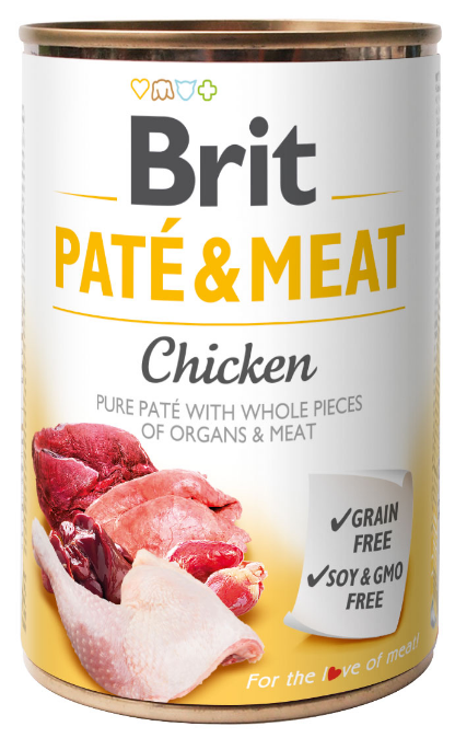 Brit Pate  Meat Chicken 800g - Kurczak
