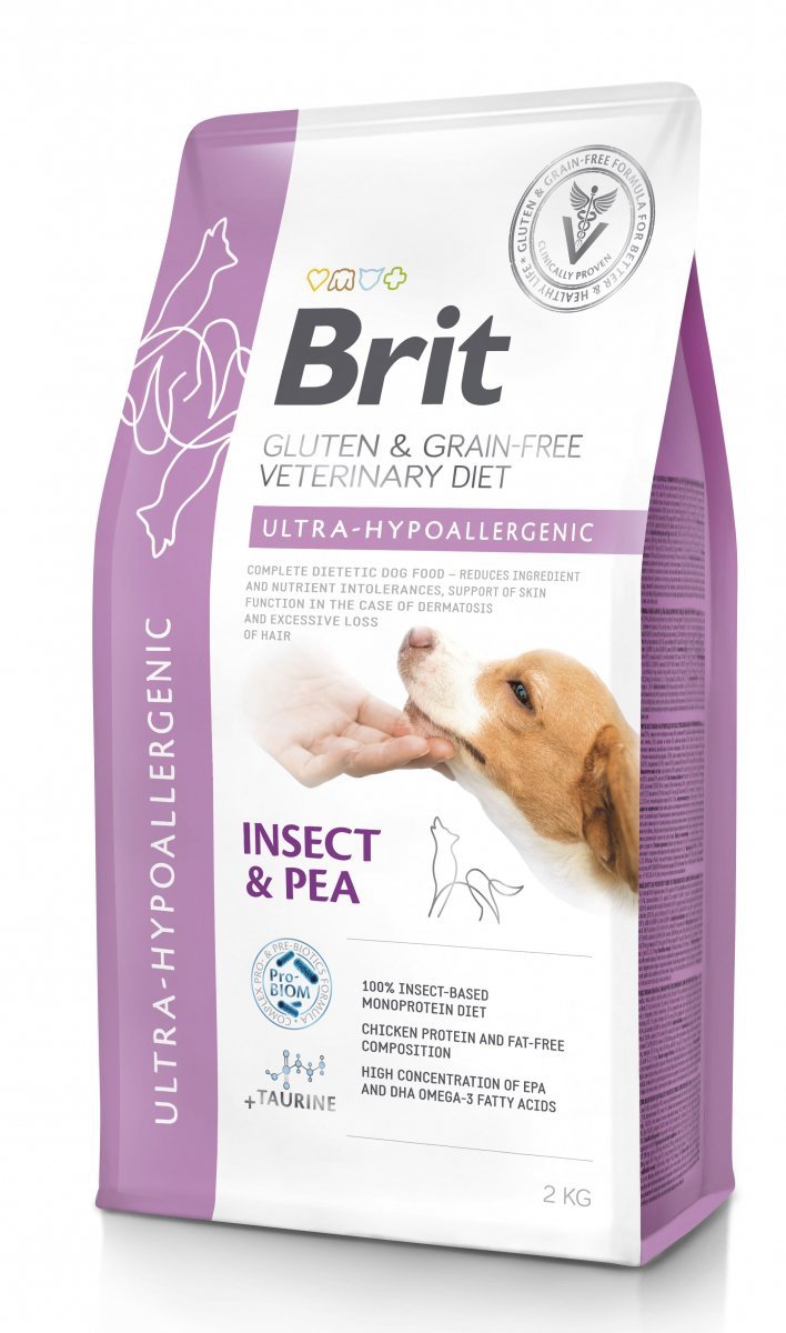 Brit Veterinary Diet Dog Gluten &amp; Grain-free Ultra-Hypoallergenic 2kg