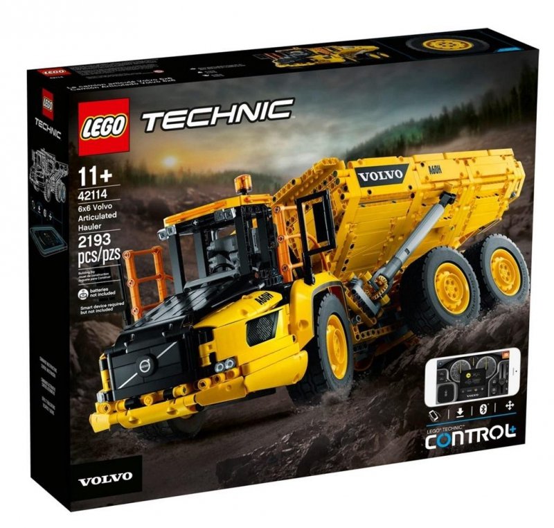 Lego TECHNIC 42114 Wozidło przegubowe Volvo 6x6