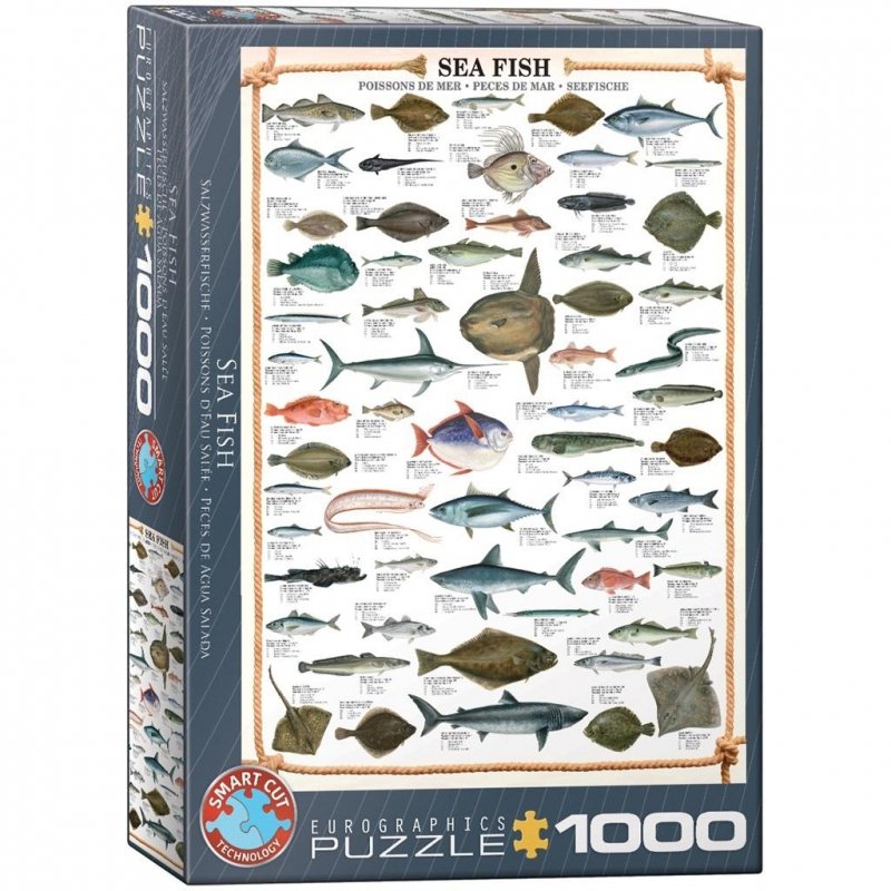 Puzzle 1000 Morskie ryby