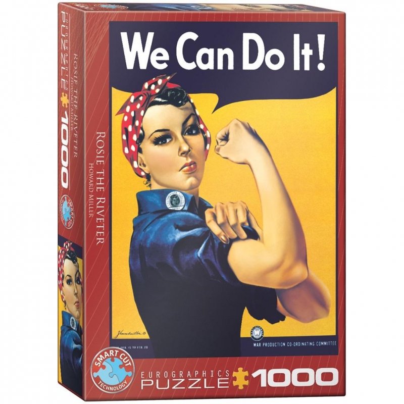 Puzzle 1000 Stare plakaty, We can do It!