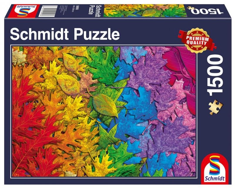 Puzzle PQ 1500 Kolorowe liście G3