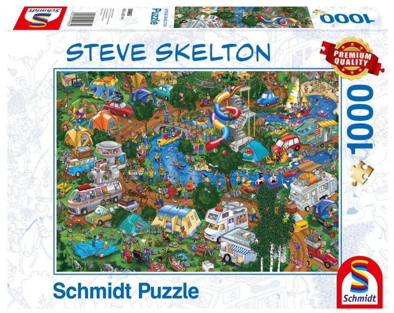 Puzzle PQ 1000 Steve Skeleton Rzucić wszystko G3