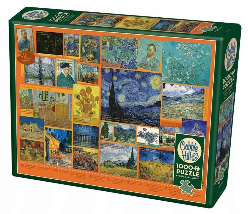 Puzzle 1000 Życie i twórczość - Vincent van Gogh