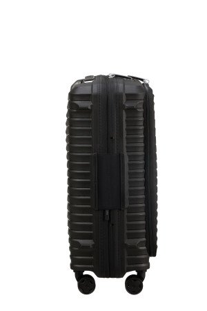 BAGAŻ KABINOWY 23CM  Z MIEJSCEM NA LAPTOPA  Z MOŻLIWOŚCIĄ POSZERZENIA  UPSCAPE SP.55/20 EXP EASY ACCESS BLACK 09-007