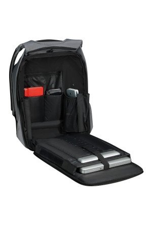 Plecak antykradzieżowy/ bezpieczny  SECURIPAK 2.0 BACKPACK 15.6&quot; GREY -08-002