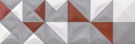 Delicate Lines Multicolour Inserto Geo 25x75