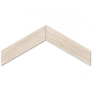 Sleek Wood White Chevron Nat. 11x54 Emil Ceramica