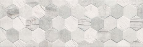 Ceramika Color Polaris Hexagon Mix Rett. 25x75