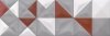 OPOCZNO delicate lines multicolour inserto geo 250x750 mm WYPRZEDAŻ DOTYCZY STANÓW MAGAZYNOWYCH (3 szt) g1 szt