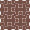 PARADYZ PAR modernizm brown mozaika prasowana k.3,6x4,4 30,86x30,86 g1 309x309 g1 szt