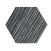 CERAMIKA KOŃSKIE hexagon graphite relief a7 13x15 g1 szt