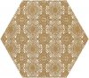 PARADYZ MW shiny lines gold heksagon inserto e 19,8x17,1 g1 198x171 g1 szt
