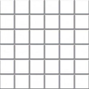 PARADYZ PAR altea bianco mozaika prasowana k.4,8x4,8 29,8x29,8 g1 298x298 g1 szt