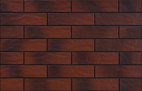 CERRAD elewacja burgund rustiko cieniowana 245x65x6,5 g1 m2