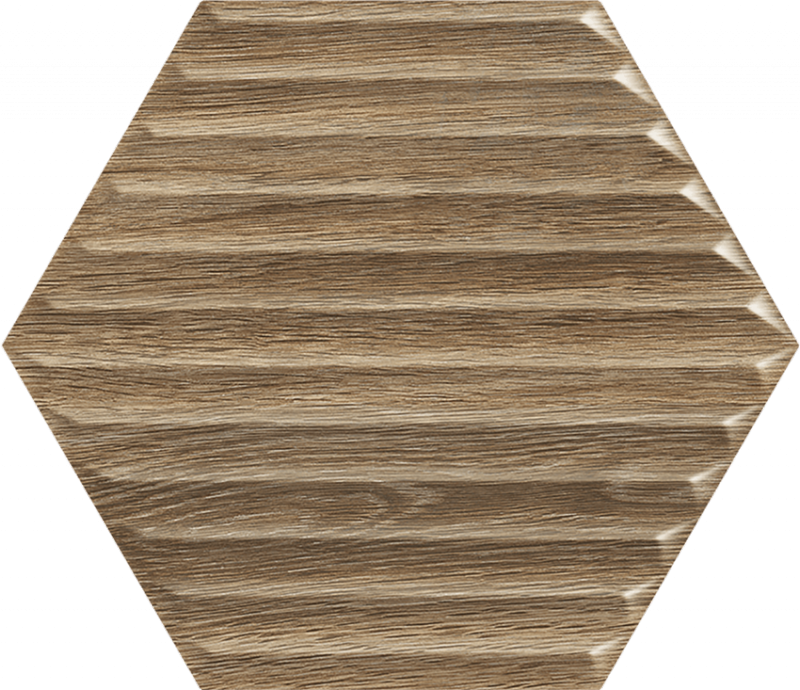 PARADYZ MW woodskin wood heksagon struktura b ściana 19,8x17,1 g1 198x171 g1 m2