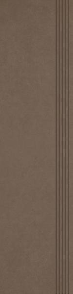 PARADYZ PAR intero brown stopnica prosta nacinana mat. 29,8x119,8 g1 0,3x1,2 g1 szt