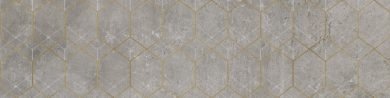 CERRAD gres softcement silver poler decor geo 1197x297x8 g1 m2