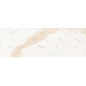 CERAMIKA COLOR calacatta gold hexagon 25x75 m2 g1