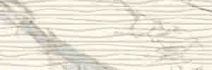 PARADYZ PAR serene bianco ściana struktura rekt. 25x75 g1 250x750 g1 m2